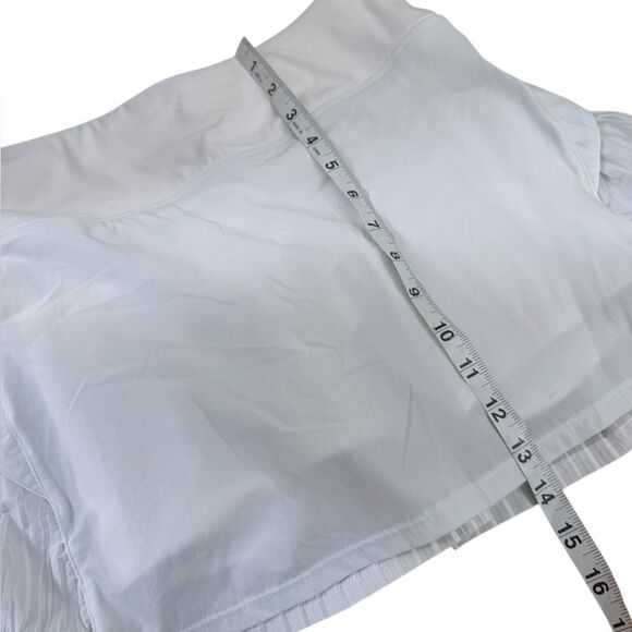 Lululemon Pleated Lined High-Rise Tennis Skirt in white 2 - Picture 7 of 8